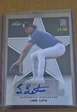 2020 Leaf Perfect Game National Showcase - Luke Leto #BA-LL1 /50 (AU, RC)