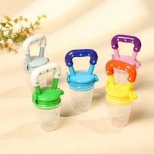 1PC Baby Fruit Feeder Pacifier Silicone Teether – Safe Food Feeder for Fruits &