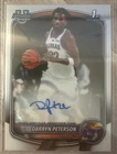 DARRYN PETERSON 2025-26 Bowman Basketball #CPA-DP 1st Chrome Auto
