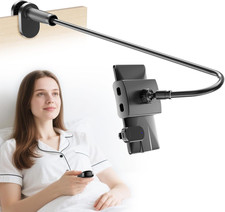 Gooseneck Tablet Holder for Kindle Reading in Bed with Page Turner Remote, Ha...