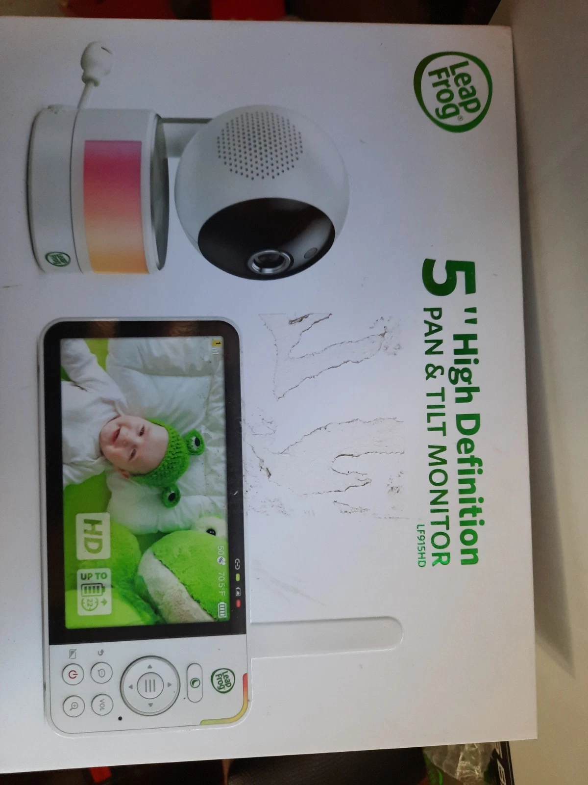 Leap Frog 7" High Definition Pan And Tilt Monitor LF915HD READ BELOW