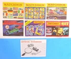 1960s 1970s LESNEY MATCHBOX COLLECTORS CATALOG OFFICIAL HANDBOOK LOT 16 RACECARS