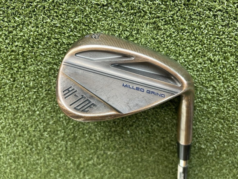 TaylorMade Copper High Toe Milled Grind 58 Degree Lob Wedge 10 Bounce
