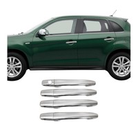 TüRgriff Blende TüRgriffkappen FüR Mitsubishi Outlander 2006-2012 4TüR Chrom 8X