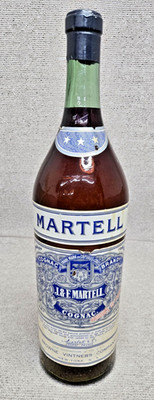 MARTELL COGNAC Vintage Antique Bottle HUGE  23   Display 1940's-50's