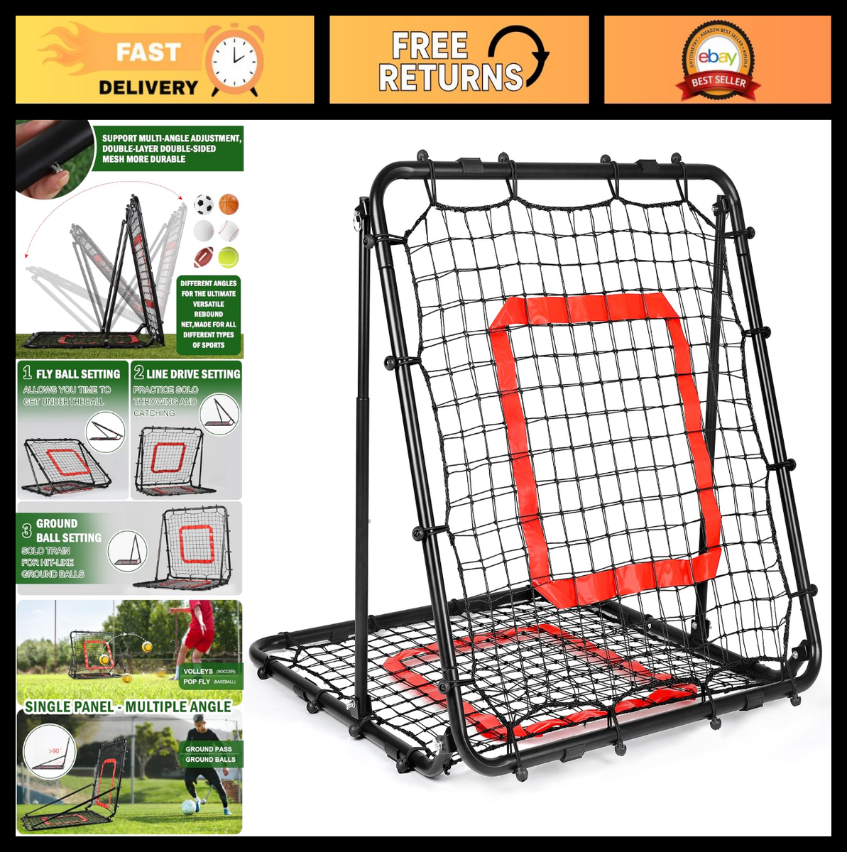 LEADING EDGE REBOUNDER リバウンドネット LEADING EDGE（リーディング