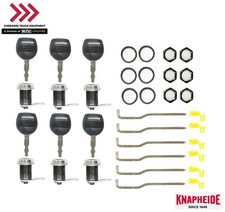 Knapheide 26100271 Set Of 6 Replacement Lock Key Kit For Rotary Latches