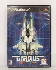 Gradius 3 & 4 / III & IV (Sony PlayStation 2 PS2) - CIB, *Art/Manual COND*