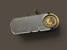 Ford 1930s Rearview Mirror Clock Pre War Rat Rod Untested
