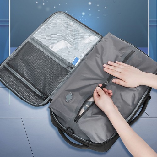 Vacuum Backpack Large Capacity Oxford Cloth Backpack For Travel Adventure - Picture 6 of 12