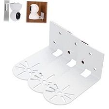 3PCS Wall Mount Camera Shelf- Metal Small Wall Shelf with White