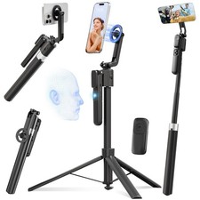 Tripod Magnetic Auto Face Tracking 360 Rotation 71" for iPhone with Remote