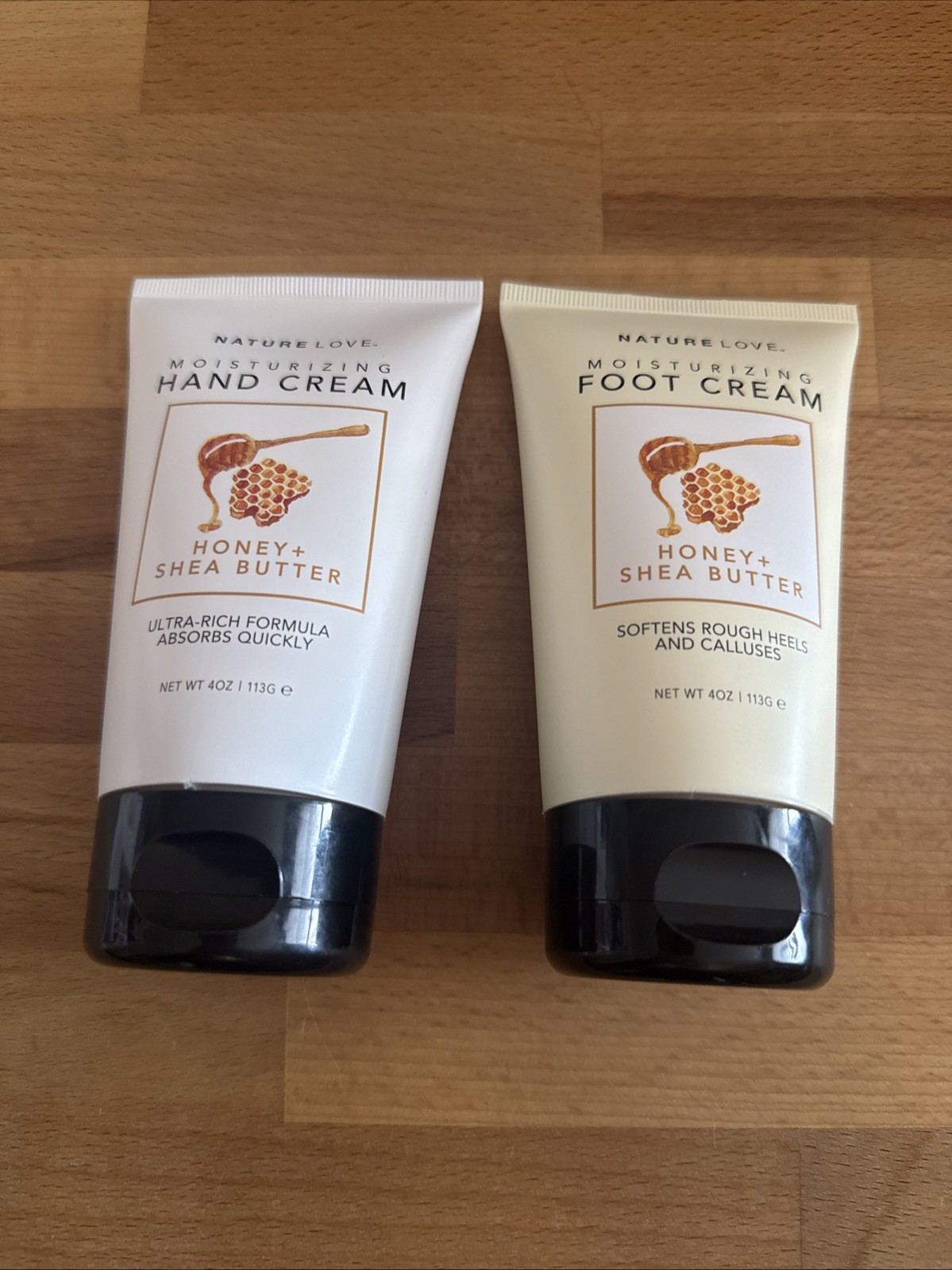 4oz Ea- Honey + Shea Butter-sealed