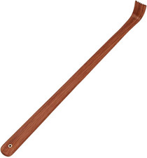 100 Natural Wood Back Massager, Therapeutic Bamboo Back Scratchers, Body Relaxa