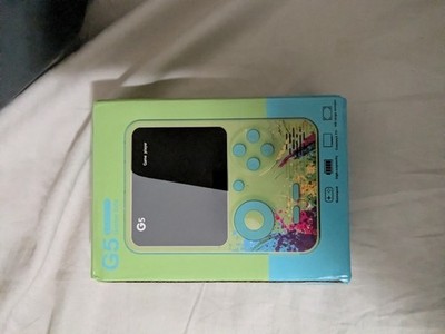 G5 Handheld Electronic Game Player Green/Blue Portable Game Device Console