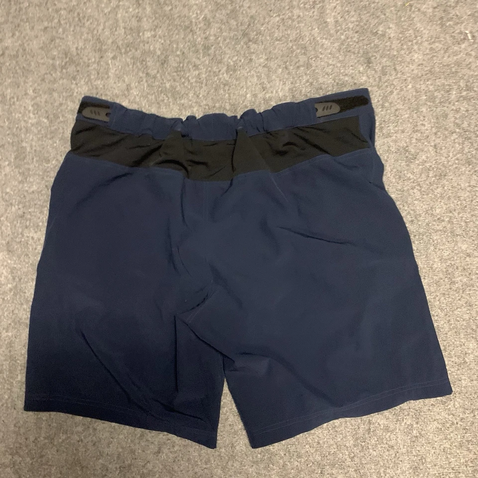 Pantalones Cortos Coolibar Adulto Talla Grande Azul Rendimiento Protección Solar UPF 50+ Foto 2 de 4