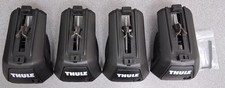 Thule Evo Raised Rail Foot Pack - Black, Pack of 4