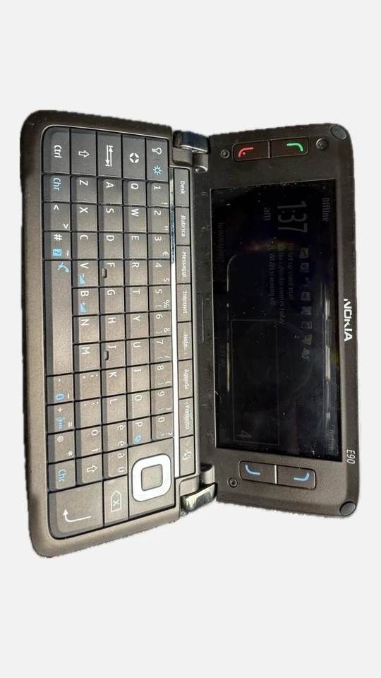 COMUNICADOR CELULAR NOKIA E90 GSM DESBLOQUEADO SIM LIBRE DEBLOQUE Foto 2 de 4