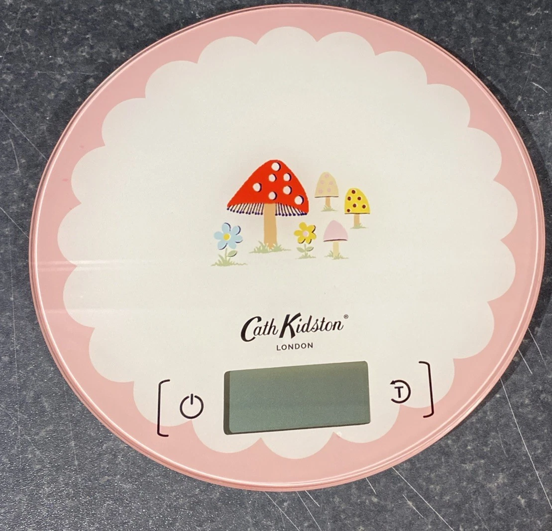 Cath Kidston mushroom Digital Weighing Scales - battery included - brand new
Opens in a new window o