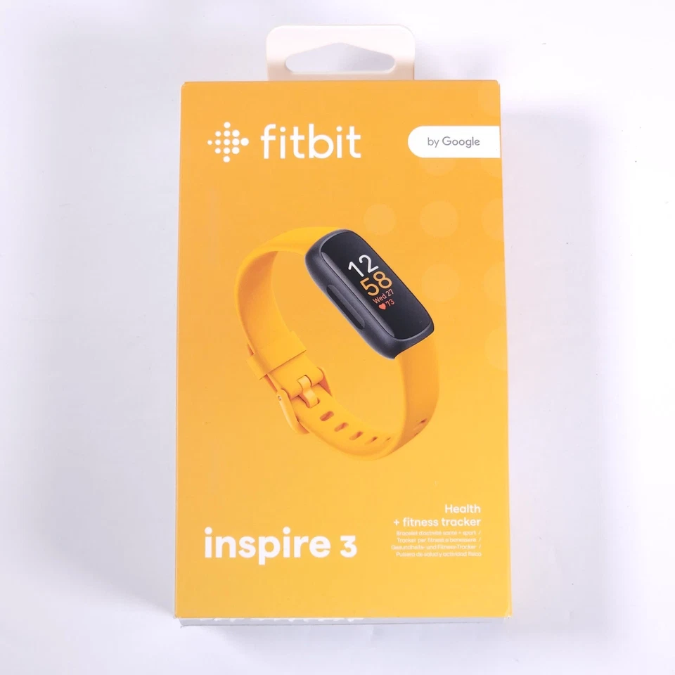 Monitor de ritmo cardíaco para dormir Fitbit Inspire 3 rastreador de salud y estado físico tallas S&L Foto 3 de 4