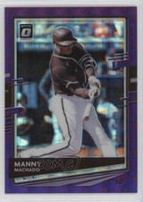 2020 Panini Donruss Optic FOTL Purple Pandora Prizm 53/99 Manny Machado #180 nd3