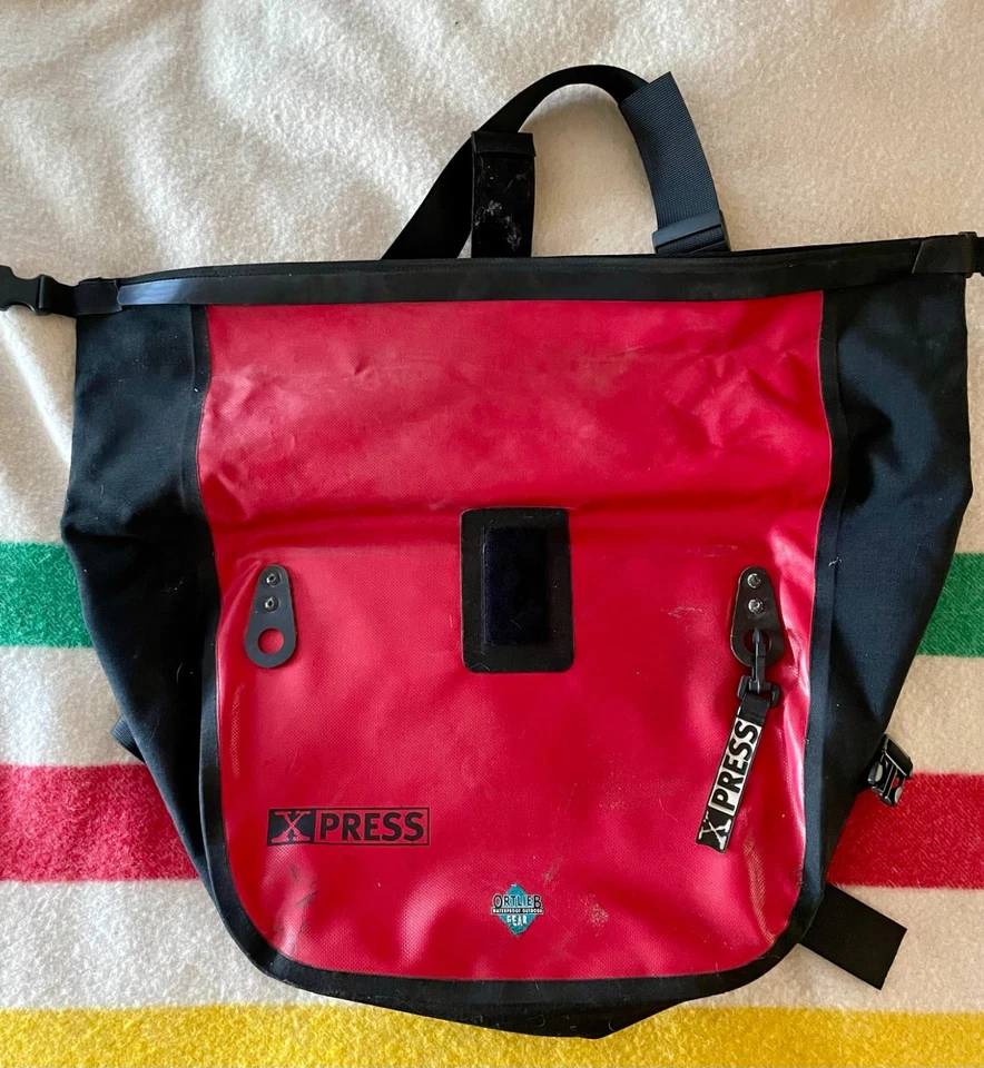 Bolso Mensajero Impermeable Ortlieb X-Press Rojo Foto 2 de 4