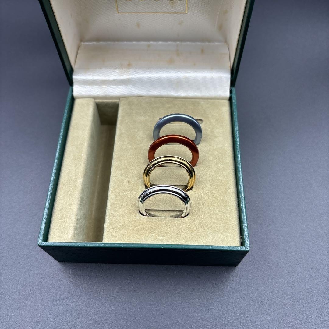 GUCCI Change Bezel Watch 1100-L Rare Model w/ Box Vintage