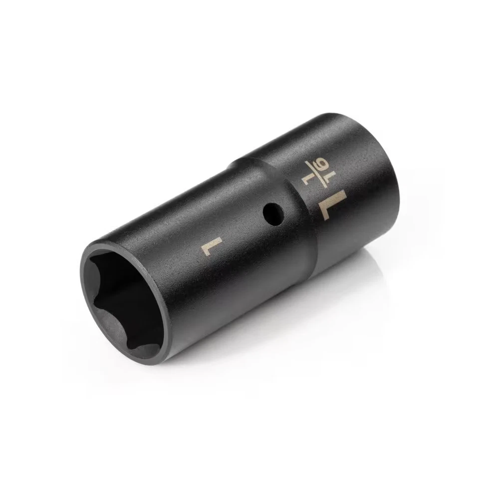 TEKTON 1/2 In. Drive 1 X 1-1/16 In. Thin Wall Impact Flip Socket