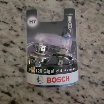 #ad BOSCH Plus 120 Gigalight H7 2 bulbs $49.99