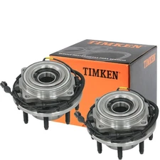 TIMKEN Front Wheel Bearing Hub Pair for 05-10 F-250 F-350 Super Duty SRW 4WD  U