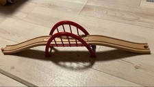 BRIO wooden railway arch bridge 2 rails 6b60e8