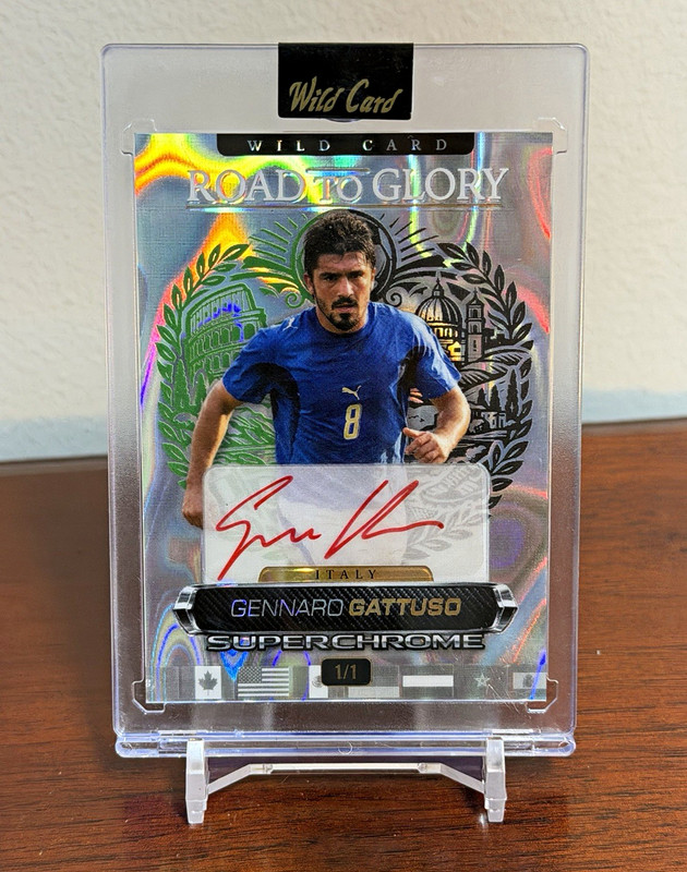 Wild Card 2026 Road to Glory Superchrome Gennaro Gattuso Auto 1/1