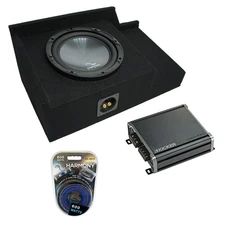 1999-2006 GMC Sierra Ext Cab Truck Harmony R104 Single 10" Sub Box & CXA400.1