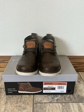 Buffalo by David Bitton Metcalf Men  s Chukka Brown Boots SZ-10.5 Work/Dress