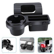 Multifunctional Car Window Storage Tray Drink Holder Phone Slot Hang Organizer