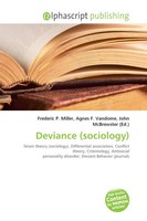 Frederic P. Miller (U. A.) | Deviance (Sociology) | Taschenbuch | Englisch
