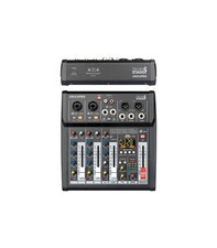 ITALIAN STAGE 2MIX4 PRO MIXER AUDIO USB MP3 BLUETOOTH CON EFFETTI PER VOCE