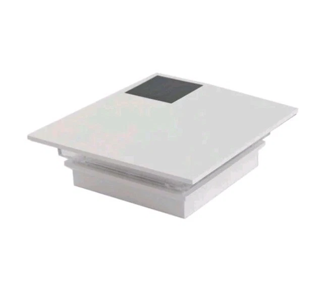 Deckorators White Solar LED Deck Post Cap Light for 4x4 Wood Posts NEW - Image 2 of 4