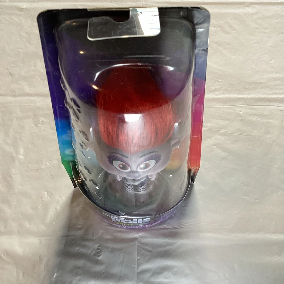 Muñeca Trolls World Tour Stylin Barb NUEVA 2019 Dreamworks Hasbro Heavy Metal Troll Foto 4 de 4