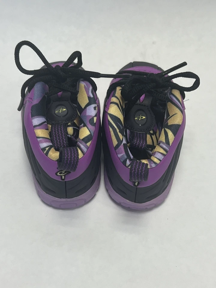 Nike Little Posite One DW6213-500 Púrpura Rosa Zapatilla Niño Pequeño Talla 5C Foto 4 de 4