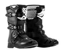 Fly Racing Maverik MX Youth and Mini Boots 3 Big Kid Black