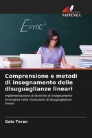Galo Teran | Comprensione E Metodi Di Insegnamento Delle Disuguaglianze Lineari