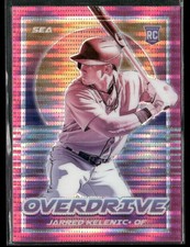 2021 Panini Chronicles - Overdrive Jarred Kelenic #7 Pink Pulsar (RC)
