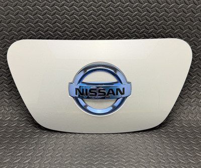 2011-2017 Nissan Leaf EV Front Hood Battery Charger Door Cover Lid Silver/Gray .