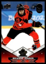 2025-26 UD Tim Hortons Hockey Brianne Jenner Auto Team Canada #87
