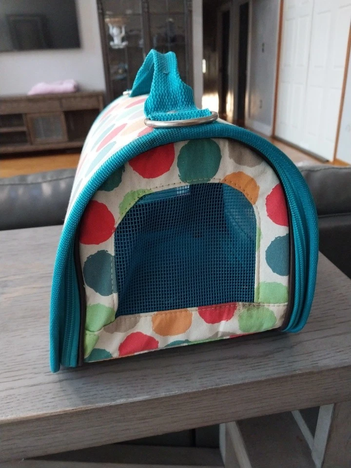 Pet Dog Cat Carrier Travel Tote Bag Comfort Case Soft Sided Airline Approved - Image 2 of 3