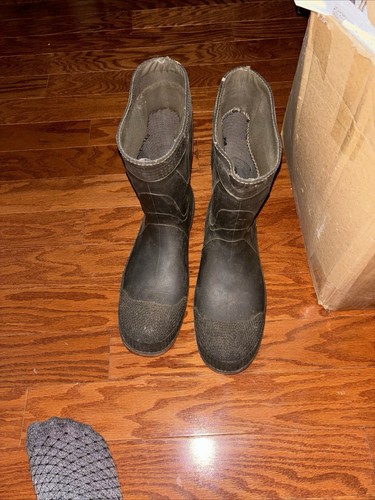 Bottes imperméables noires à lacets Apex pour homme de Muck Boots