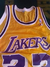 previously owned cedric ceballos 1994-5 laker's jersey