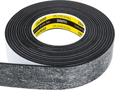 EVA Single-Sided Adhesive Black Foam Tape, 1.18Inx16.4Ft Single-Sided Sealing St