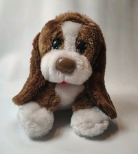 Vintage Russ Baxter The Bashful Basset Hound Plush Stuffed Animal Toy Puppy Dog
